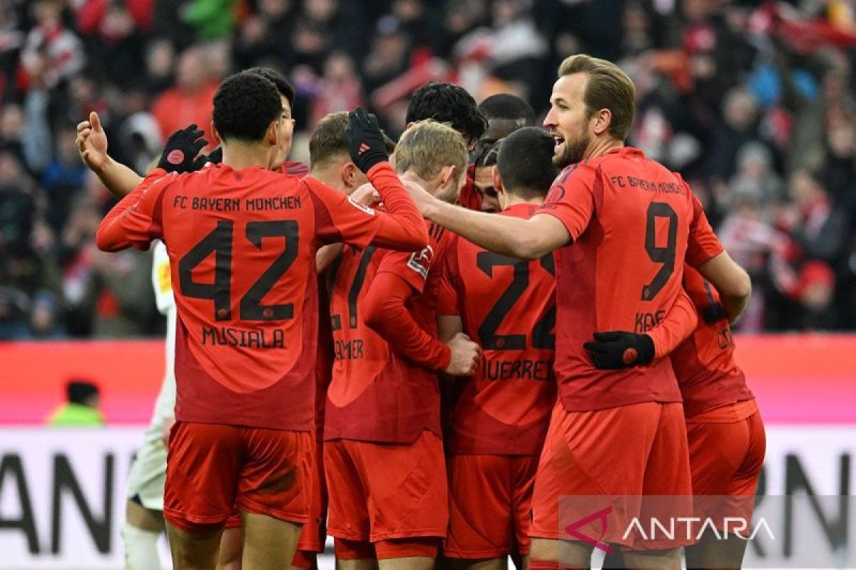 Memenangkan 3-0 menghadapi Bremen, Muenchen unggul 9 poin pada puncak klasemen