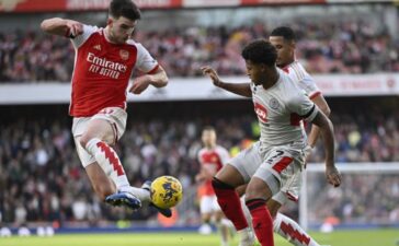 Rice yakin sejak awal Arsenal akan mampu singkirkan Real Madrid
